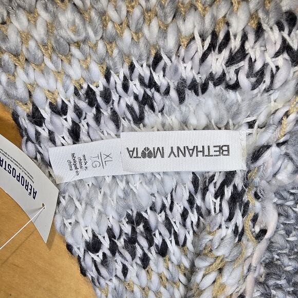 Brand New Bethany Mota Special Edition Bohemian Sweater Fringe Cardigan Size XL - Picture 8 of 9